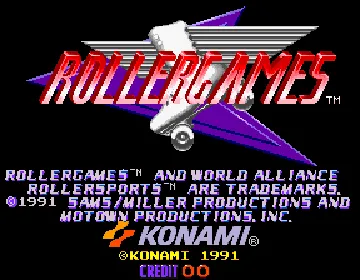 Rollergames (Japan) screen shot title